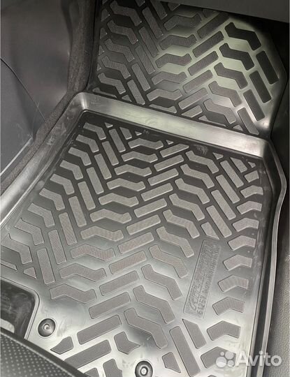 Коврики салона 3D Mercedes-Benz M-class W164 05-11