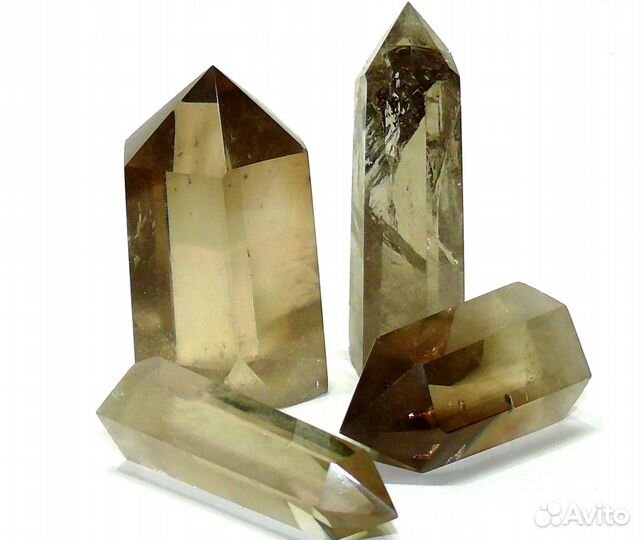 Кристаллы-карандаши из натуральных камней