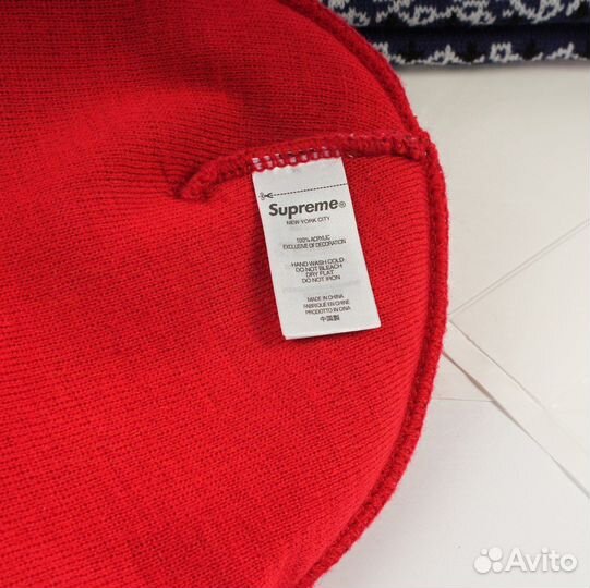 Шапка Supreme Bandana Big Logo Beanie