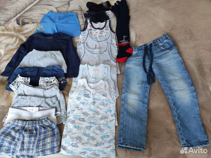 Вещи пакетом для мальчика