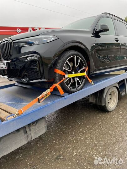 Ремни стяжные и косточки для эвакуаторов