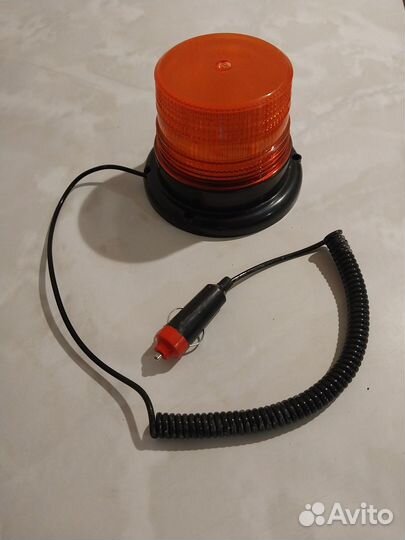 Проблесковый маяк желтый