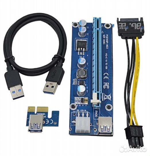 Новый Riser (райзер) 6 pin ver 006C