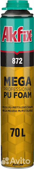 Пена монтажная профессиональная Akfix 872 1020гр
