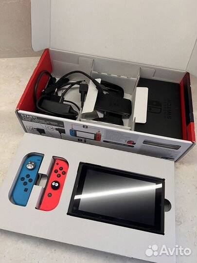 Прошитая Nintendo Switch rev 2 128 gb