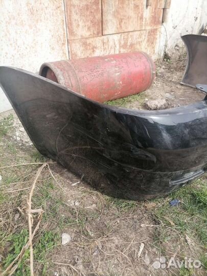 Бампер задний priora 1