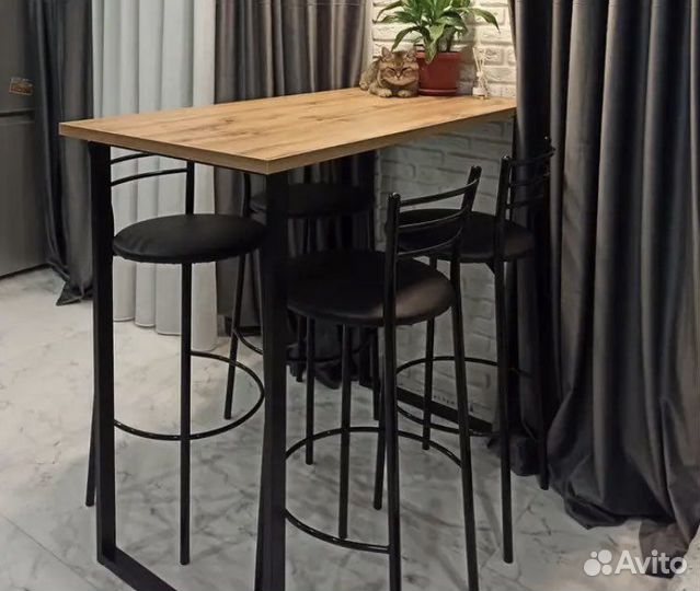 Подстолье лофт из металла