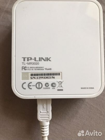Wifi роутер Tp-link tl-mr3020