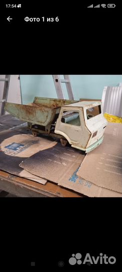 Машинка металлическая Газ 53 СССР