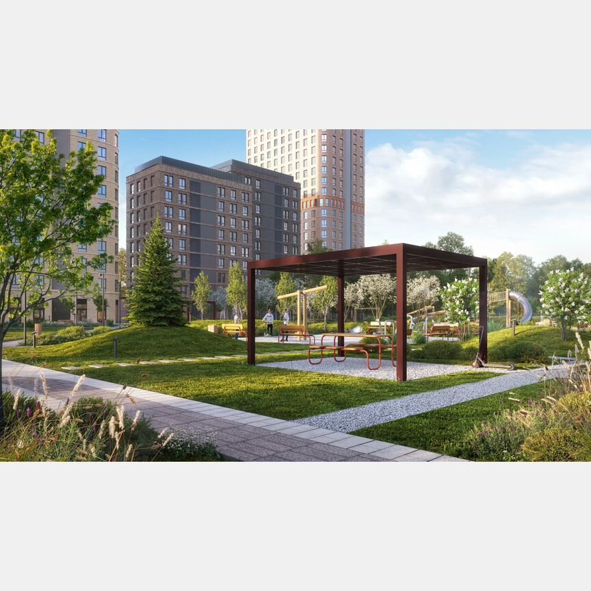 1-к. квартира, 34,4 м², 39/45 эт.