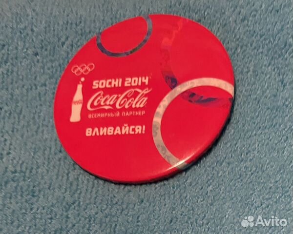 Значок Coca-Cola Сочи 2014