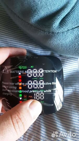 Тонометр. Рус голос. Аккумулятор. Tipe-c. Нов