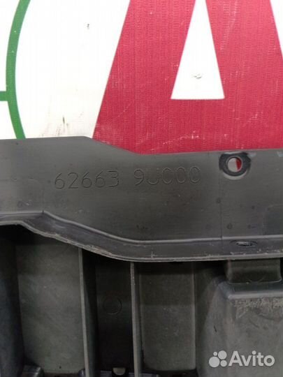 Защита бампера передняя Nissan Note E11 HR16DE