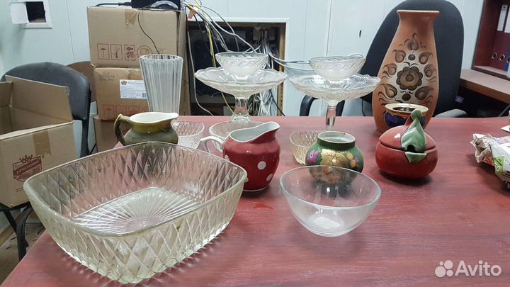 Графины, вазы