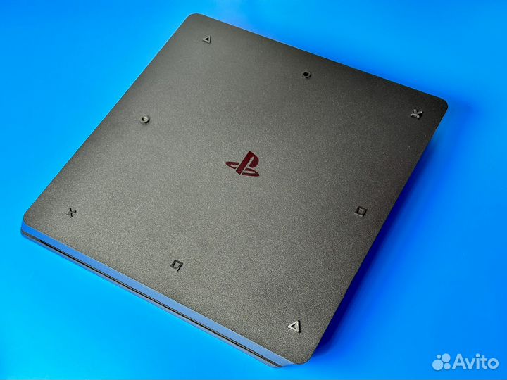 Sony PS4 Slim Model CUH-2208A Jet Black (чёрная)