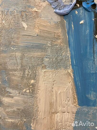 Картина маслом на холсте букет