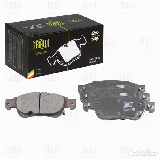 Trialli PF4310 Колодки тормозные infiniti EX (08)