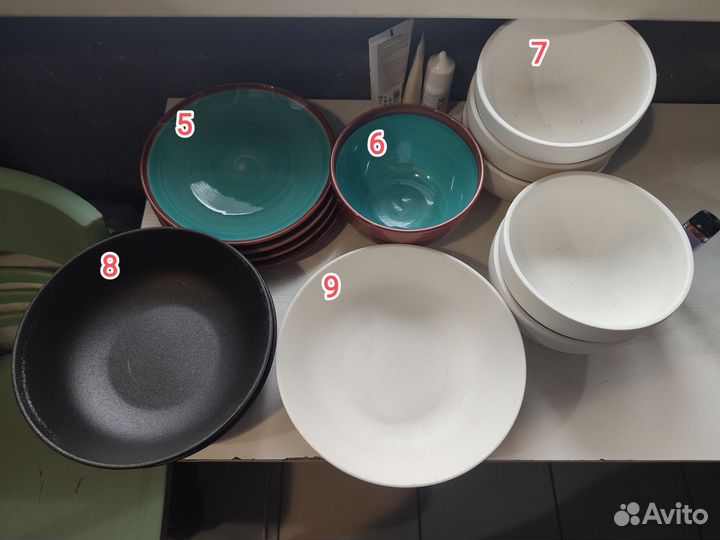 Тарелки/посуда