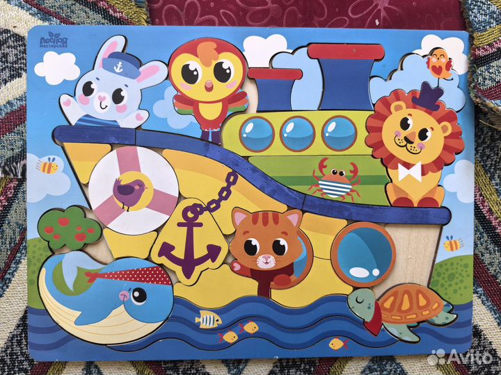 Развивающие игрушки для малышей пакетом