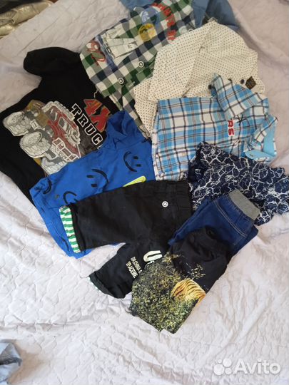 Вещи на мальчика пакетом