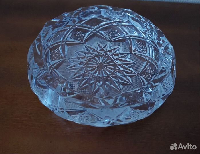 Пепельница хрустальная СССР