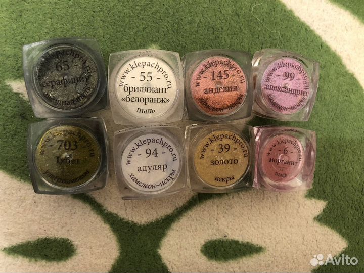 Пигменты, подводка, тени, косметика, кисти для мак