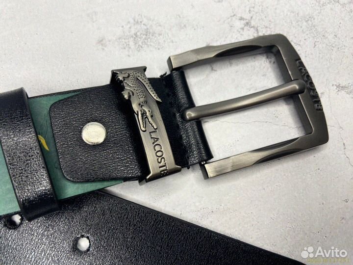 Классический Мужcой peмeнь Lacoste