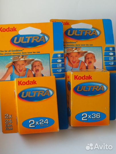 Фотоплёнка Kodak UltraMax 400 просрочка фотопленка