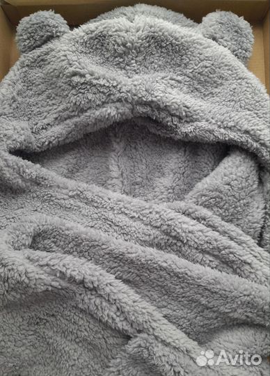 Новая плюшевая шапка с ушами 3 в 1, шарф и варежки