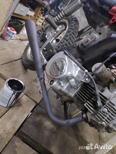 Глушитель на мопед Альфа