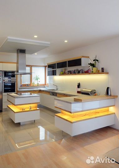 Кухня с островом