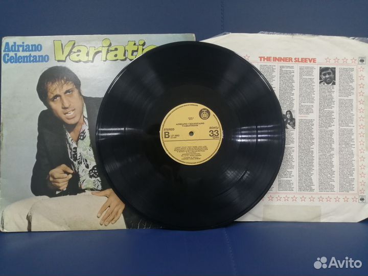 Винил adriano celentano