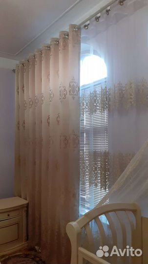 Портьеры+Тюль+Карниз