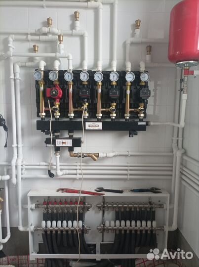 Отопление, теплый пол, водоснабжение