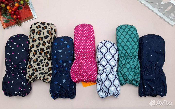 Ч13 Варежки детские мембранные H&M Сток