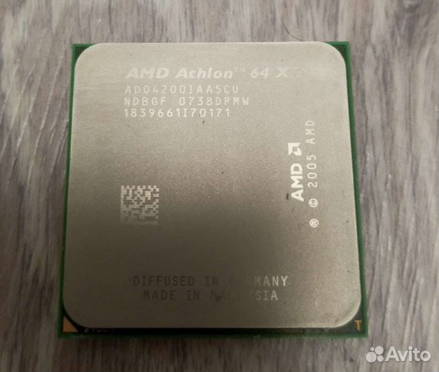 Процессор amd athlon 64 x2