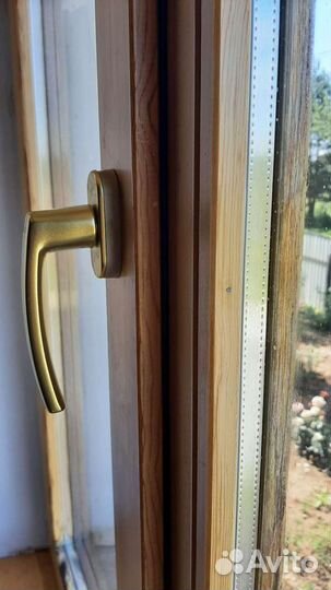 Деревянное окно со стеклопакетом бу 150/129