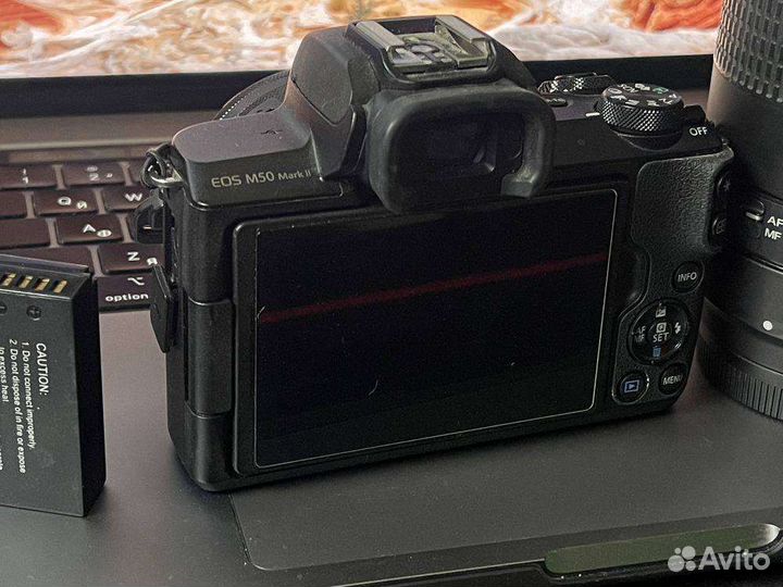 Canon EOS M50 Mark II + 15-45 IS STM Kit Black