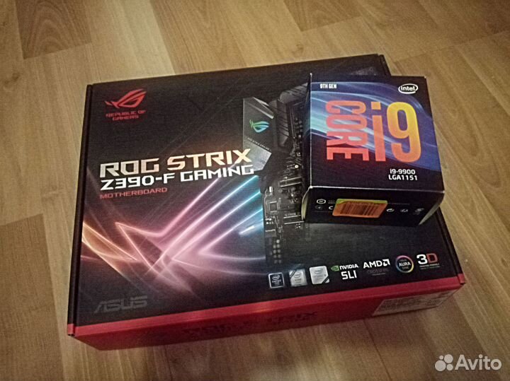 Rog Z390 / i9 9900 / Frio Extreme
