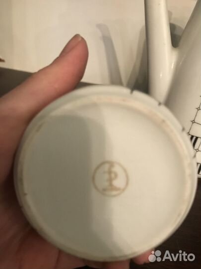 Кофейник гдр фарфор