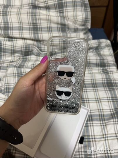 Чехол iPhone 12/12 pro karl lagerfeld оригинал
