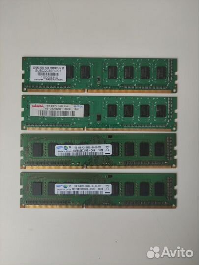 Оперативная память ddr3 / ddr2 1gb