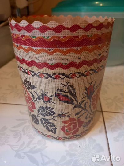 Форма для выпечки куличей 10 шт