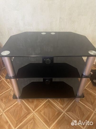 Стеклянная тумба