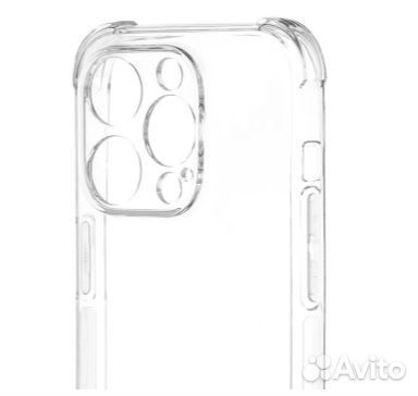 Чехол на iPhone 14 pro новый прозрачный