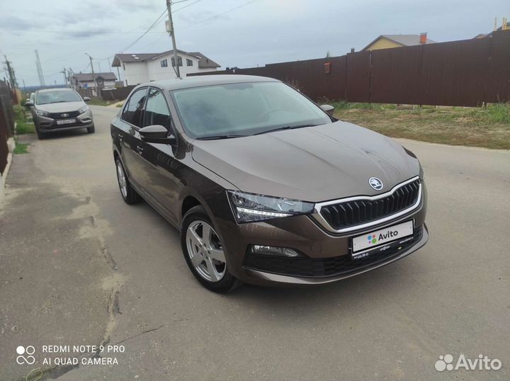 Skoda Rapid 1.6 МТ, 2020, 52 000 км