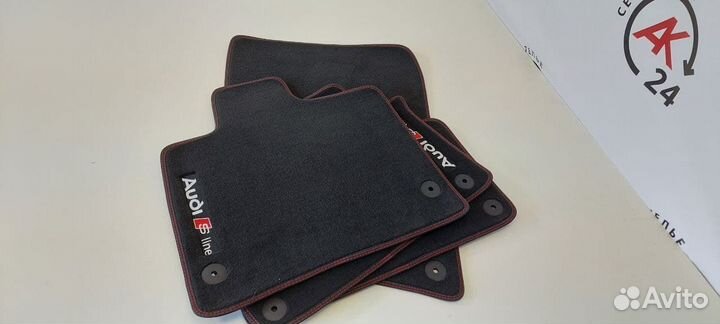 Коврики Audi Q3 8U F3 ворсовые велюровые в салон