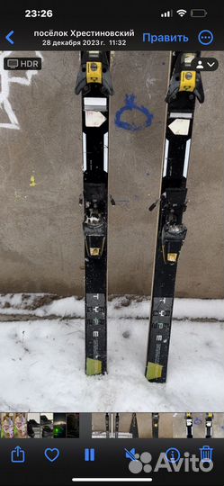 Горные лыжи