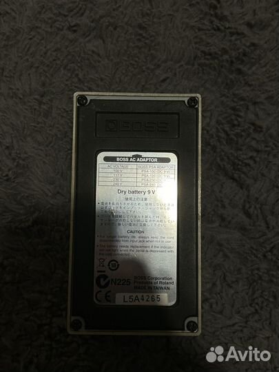 Гитарная педаль boss ds-1