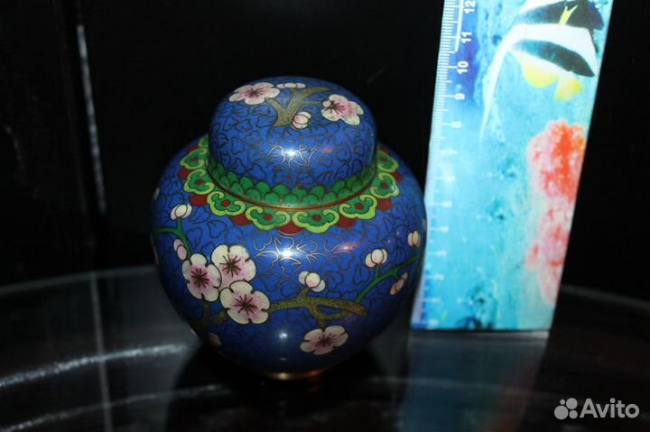 Чайница клуазоне